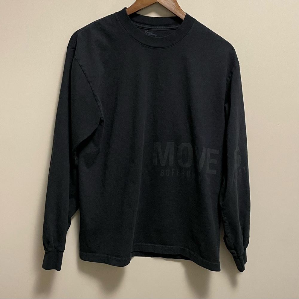 Buff Bunny Moves Collection Black Long Sleeve Tee Women’s Size Medium